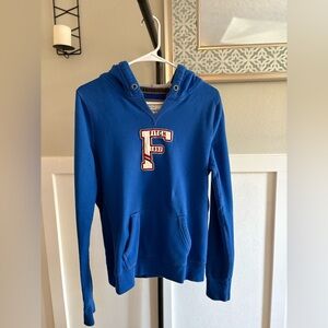 Abercrombie & Fitch “F 1892” Royal Blue Varsity Hoodie | Size L